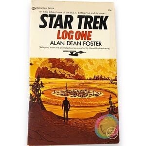 Star Trek Log One Alan Dean Foster 1974 1st Printing Ballantine Sci-Fi Paperback